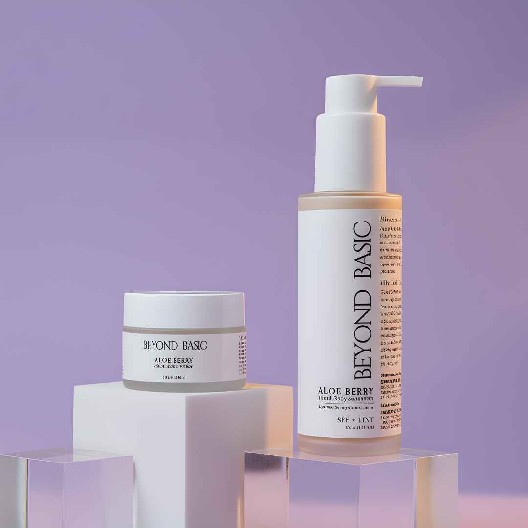 Beyond Basic Moisturizer + Primer & Tinted Body Sunscreen