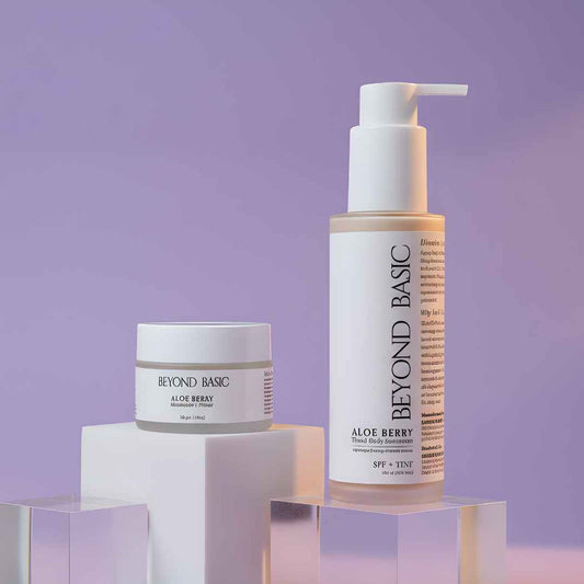 Beyond Basic Moisturizer + Primer & Tinted Body Sunscreen