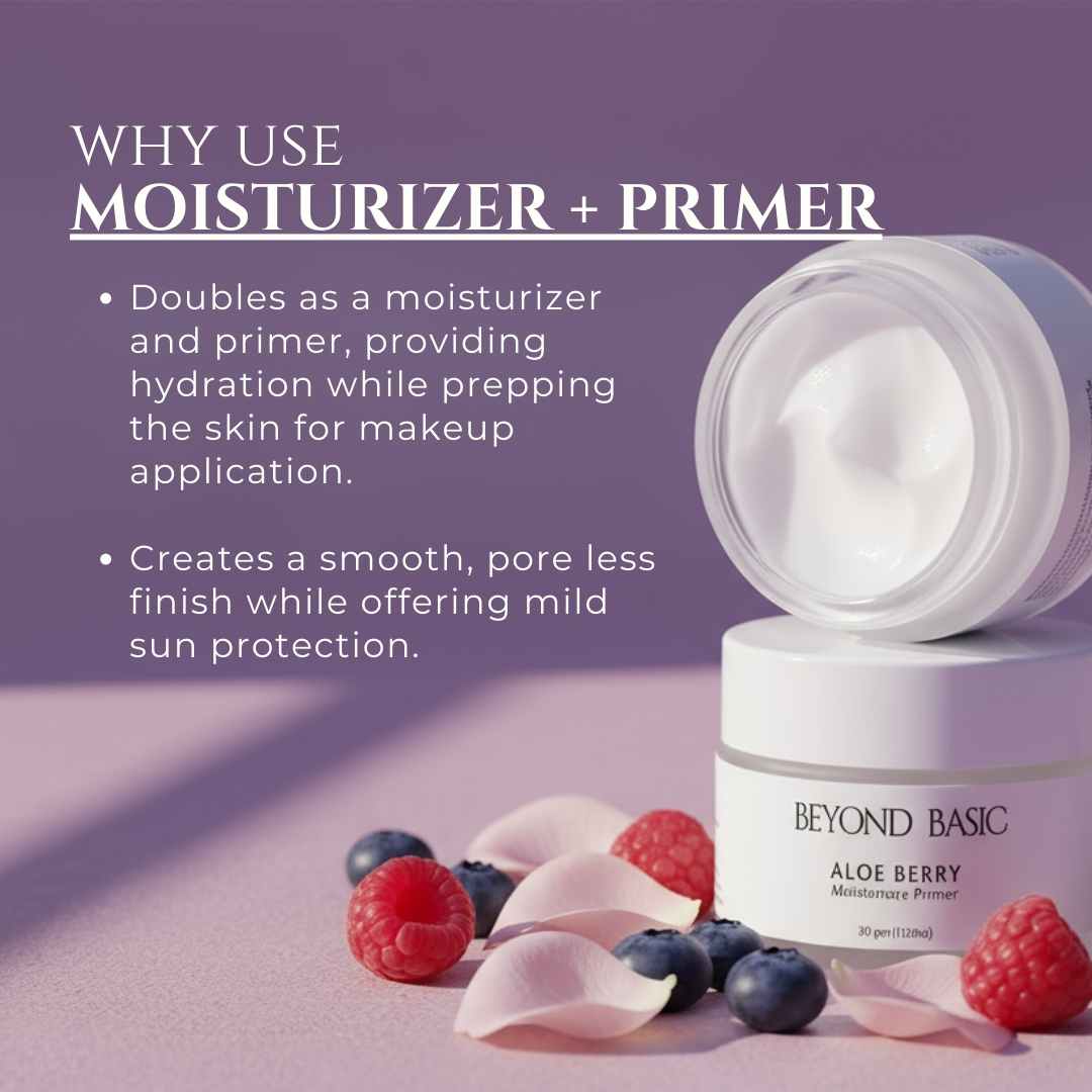 Beyond Basic Moisturizer + Primer & Face Sunscreen Duo