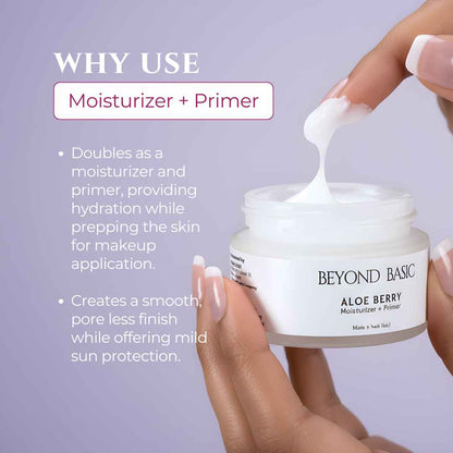 Beyond Basic Moisturizer + Primer & Tinted Body Sunscreen